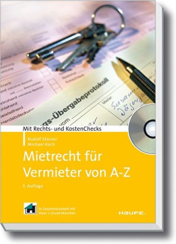 Imagen de archivo de Mietrecht fr Vermieter von A-Z: Mit Rechts- und KostenChecks a la venta por medimops