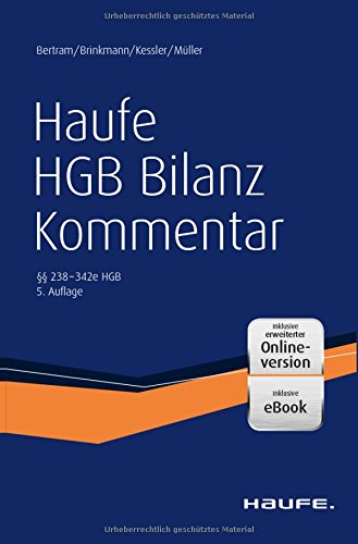 Stock image for Haufe HGB Bilanz-Kommentar 5. Auflage: Der Kommentar zur Handelsbilanz   einschlielich aller Konzernbesonderheiten! for sale by medimops