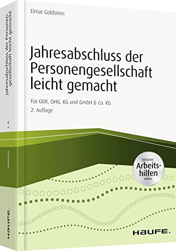 9783648093009: Goldstein, E: Jahresabschluss d.Personengesellsch.leicht gem