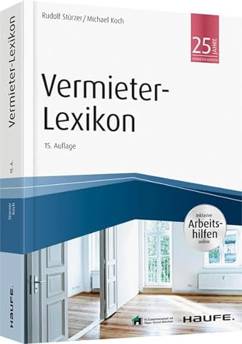 Stock image for Vermieter-Lexikon - inkl. Arbeitshilfen online (Haufe Fachbuch) for sale by medimops