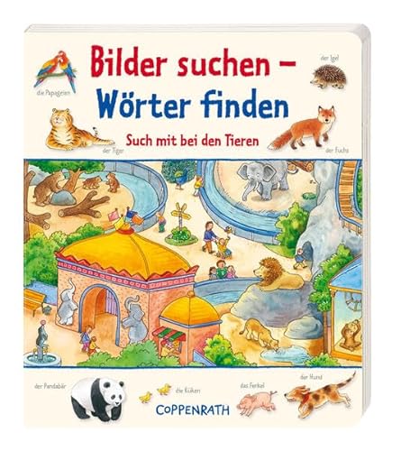Imagen de archivo de Bilder suchen - Wrter finden. Such mit bei den Tieren -Language: german a la venta por GreatBookPrices