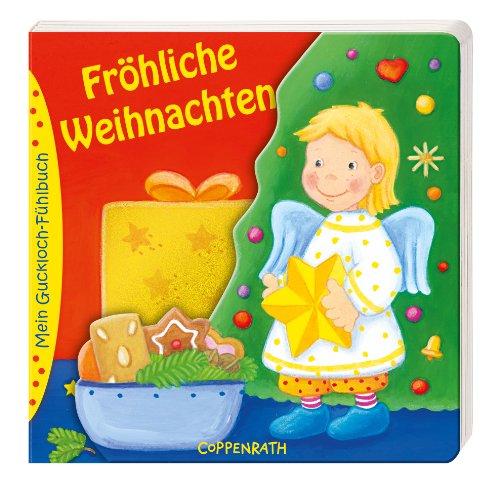 Imagen de archivo de Frhliche Weihnachten. Mein Guckloch-Fhlbuch: ab 18 Monate a la venta por medimops