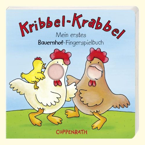 Kribbel-Krabbel: Mein erstes Bauernhof-Fingerspielbuch: (Verkaufseinheit)