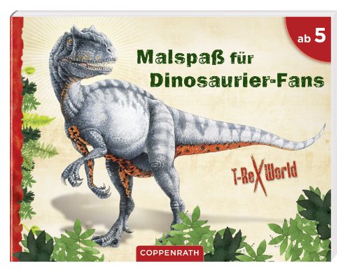 Beispielbild fr Malspa fr Dinosaurier-Fans zum Verkauf von medimops