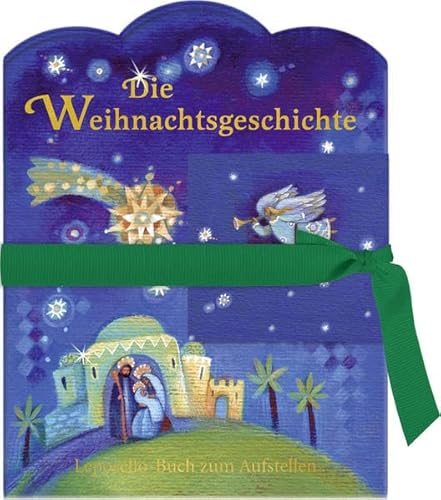 Die Weihnachtsgeschichte - Leporello-Buch zum Aufstellen. - Massari, Alida