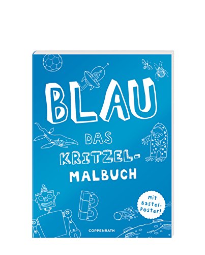 Stock image for BLAU: Das Kritzel-Malbuch for sale by medimops