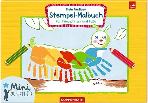 9783649621560: Mein lustiges Stempel-Malbuch: fr Hnde, Finger und Fe