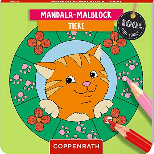 Beispielbild fr Mandala-Malblock Tiere (100% selbst gemacht) zum Verkauf von biblion2