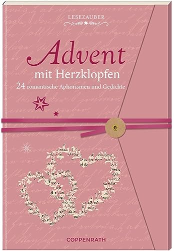 Beispielbild fr Briefbuch - Advent mit Herzklopfen: 24 romantische Aphorismen und Gedichte zum Verkauf von medimops