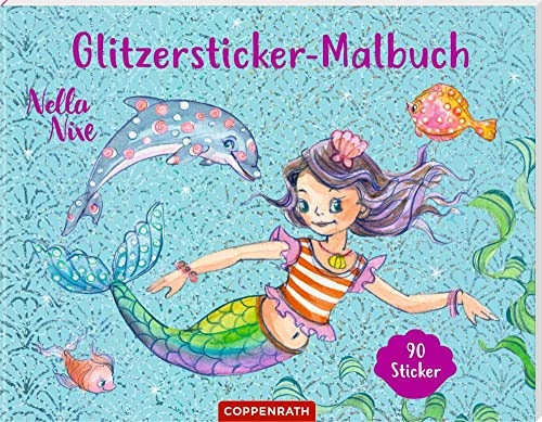 Stock image for Nella Nixe - Glitzersticker-Malbuch for sale by GreatBookPrices