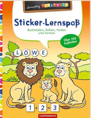 Imagen de archivo de Sticker-Lernspa (Wilde Tiere) a la venta por GreatBookPrices