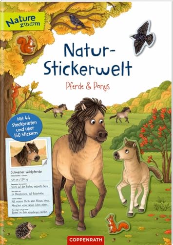 Stock image for Natur-Stickerwelt - Pferde und Ponys for sale by GreatBookPrices