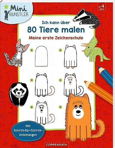 Imagen de archivo de Ich kann ?ber 80 Tiere malen a la venta por PBShop.store US