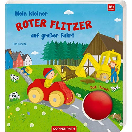 Beispielbild fr Mein kleiner roter Flitzer auf groer Fahrt zum Verkauf von medimops