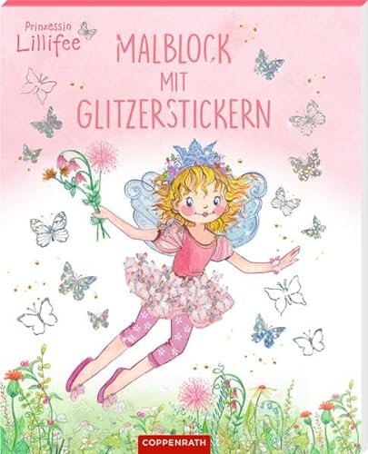 Stock image for Malblock mit Glitzerstickern (Prinzessin Lillifee) for sale by PBShop.store US
