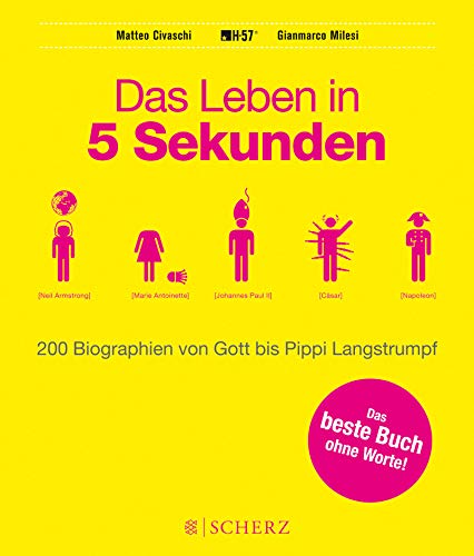 Beispielbild fr Das Leben in 5 Sekunden: 200 Biographien von Gott bis Pippi Langstrumpf zum Verkauf von medimops