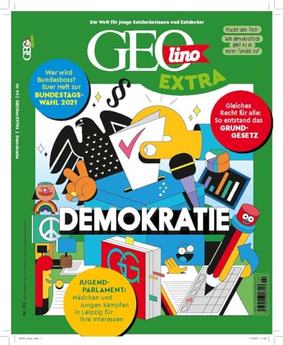9783652010849: GEOlino extra 90/2021 - Demokratie: Monothematisches Themenheft fr kleine Abenteurer