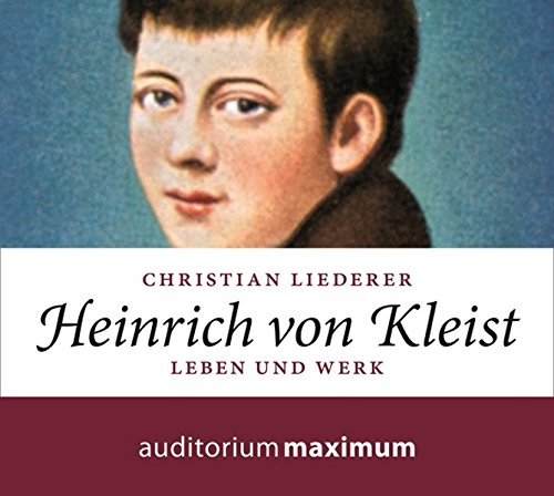Beispielbild fr Heinrich von Kleist: Leben und Werk zum Verkauf von medimops