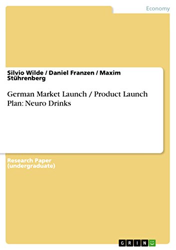 Beispielbild fr German Market Launch / Product Launch Plan: Neuro Drinks zum Verkauf von Phatpocket Limited