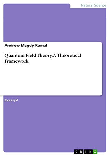 9783656467113: Quantum Field Theory, A Theoretical Framework