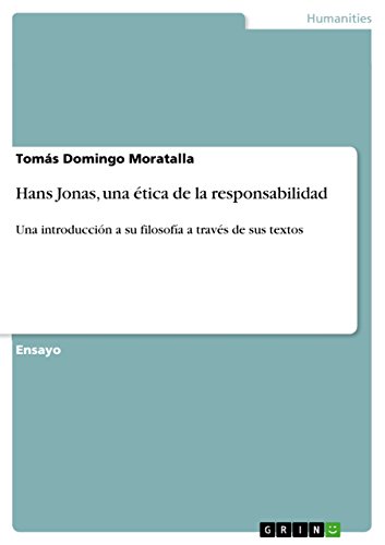 Stock image for Hans Jonas, una ?tica de la responsabilidad for sale by Reuseabook