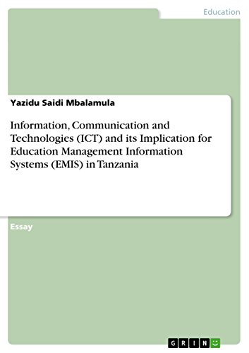 9783656635413: Information, Communication and Technologies (ICT) and its Implication for Education Management Information Systems (EMIS) in Tanzania