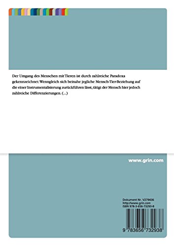 9783656732938: Haben Tiere Anspruch auf menschlich definierte Gerechtigkeit? Eine Untersuchung anhand des Gleichheitsgrundsatzes Artikel 3, Deutsches Grundgesetz