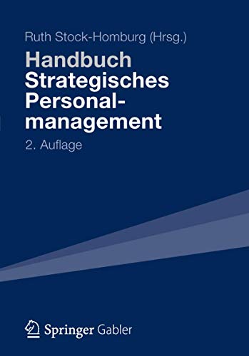 Imagen de archivo de Handbuch Strategisches Personalmanagement a la venta por medimops