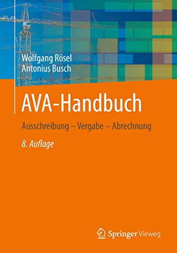 9783658020286: AVA-Handbuch: Ausschreibung - Vergabe - Abrechnung