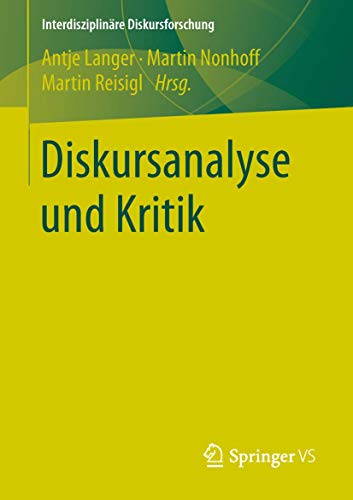 Stock image for Diskursanalyse und Kritik for sale by Blackwell's