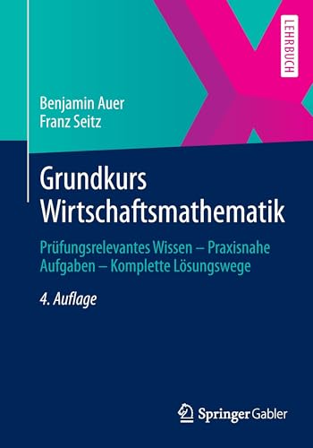 Stock image for Grundkurs Wirtschaftsmathematik for sale by Blackwell's