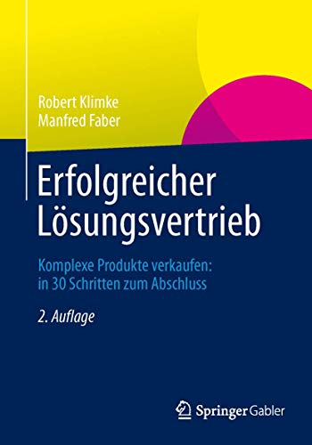 Stock image for Erfolgreicher Lsungsvertrieb for sale by Blackwell's