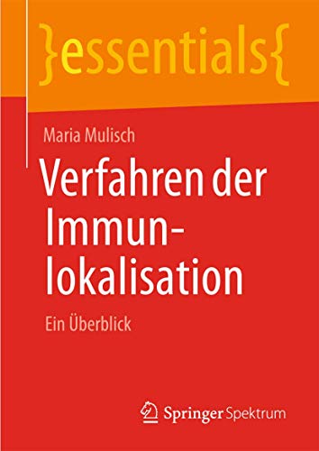 Imagen de archivo de Verfahren der Immunlokalisation : Ein Uberblick a la venta por Chiron Media