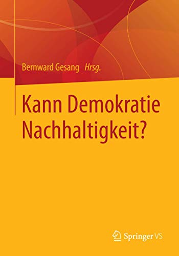 9783658048945: Kann Demokratie Nachhaltigkeit?