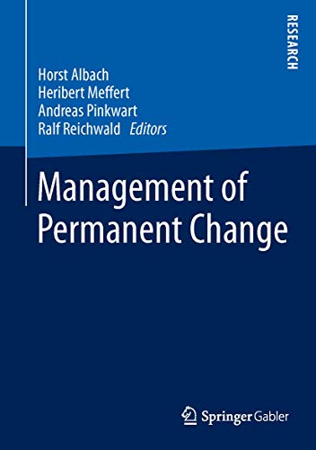 Stock image for Management of Permanent Change for sale by medimops