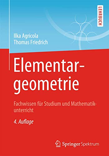 Beispielbild fr Elementargeometrie : Fachwissen fr Studium und Mathematikunterricht zum Verkauf von Blackwell's