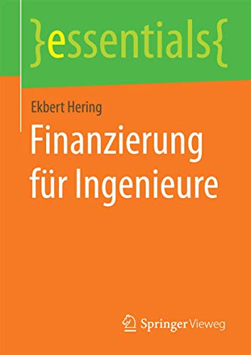 Stock image for Finanzierung fur Ingenieure for sale by Chiron Media