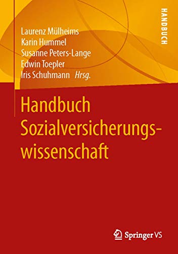 Beispielbild fr Handbuch Sozialversicherungswissenschaft (German Edition) zum Verkauf von Phatpocket Limited