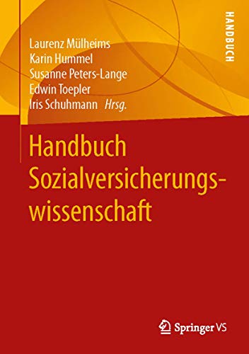 Imagen de archivo de Handbuch Sozialversicherungswissenschaft (German Edition) a la venta por Phatpocket Limited