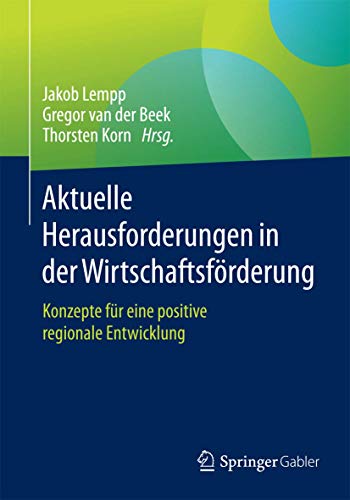 Imagen de archivo de Aktuelle Herausforderungen in der Wirtschaftsforderung : Konzepte fur eine positive regionale Entwicklung a la venta por Chiron Media