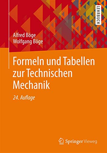 Beispielbild fr Formeln und Tabellen zur Technischen Mechanik zum Verkauf von medimops