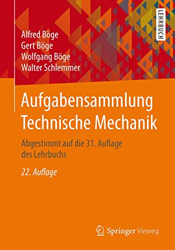 Beispielbild fr Aufgabensammlung Technische Mechanik: Abgestimmt auf die 31. Auflage des Lehrbuchs zum Verkauf von medimops