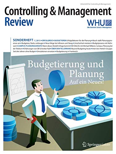 9783658093600: Controlling & Management Review Sonderheft 1-2015: Budgetierung und Planung (CMR-Sonderhefte)