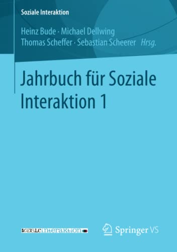 Stock image for Jahrbuch Fr Soziale Interaktion for sale by Revaluation Books
