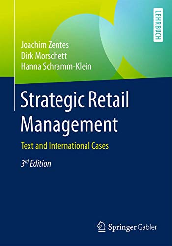 Imagen de archivo de Strategic Retail Management: Text and International Cases a la venta por Chiron Media