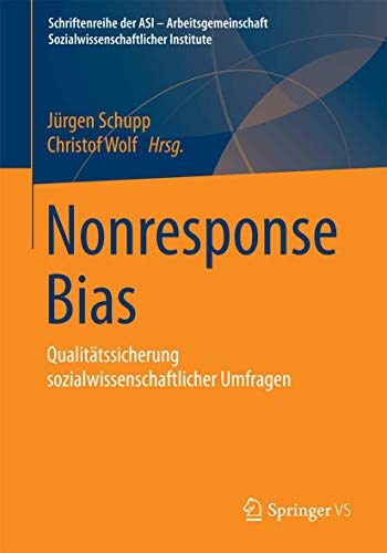 Stock image for Nonresponse Bias for sale by Kennys Bookshop and Art Galleries Ltd.