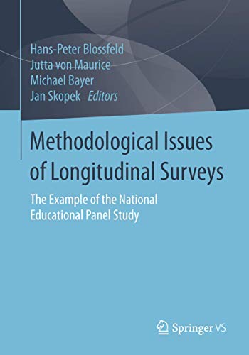 9783658119928: Methodological Issues of Longitudinal Surveys: The Example of the National Educational Panel Study