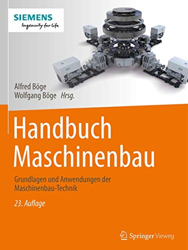 9783658125288: Handbuch Maschinenbau: Grundlagen und Anwendungen der Maschinenbau-Technik (German Edition)