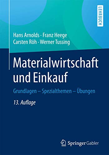 Stock image for Materialwirtschaft Und Einkauf: Grundlagen - Spezialthemen - bungen for sale by Revaluation Books