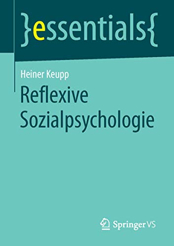 Stock image for Reflexive Sozialpsychologie for sale by Chiron Media